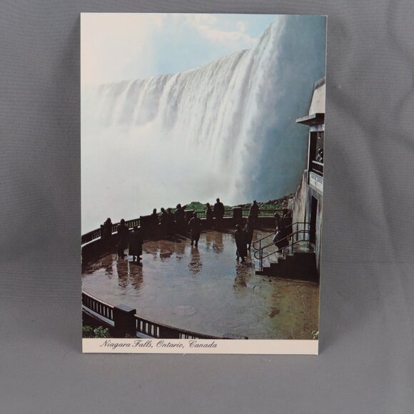 Vintage Postcard - Niagara Falls Lower Vantage Point - Dexter Press - Picture 4 of 4